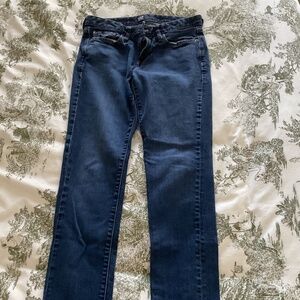 Gap Real Straight jeans, size 6